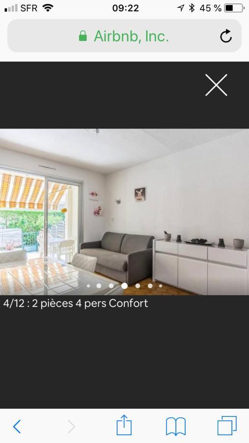 Appartement A Six Fours/Le Brusc 锡富尔勒普拉日 外观 照片